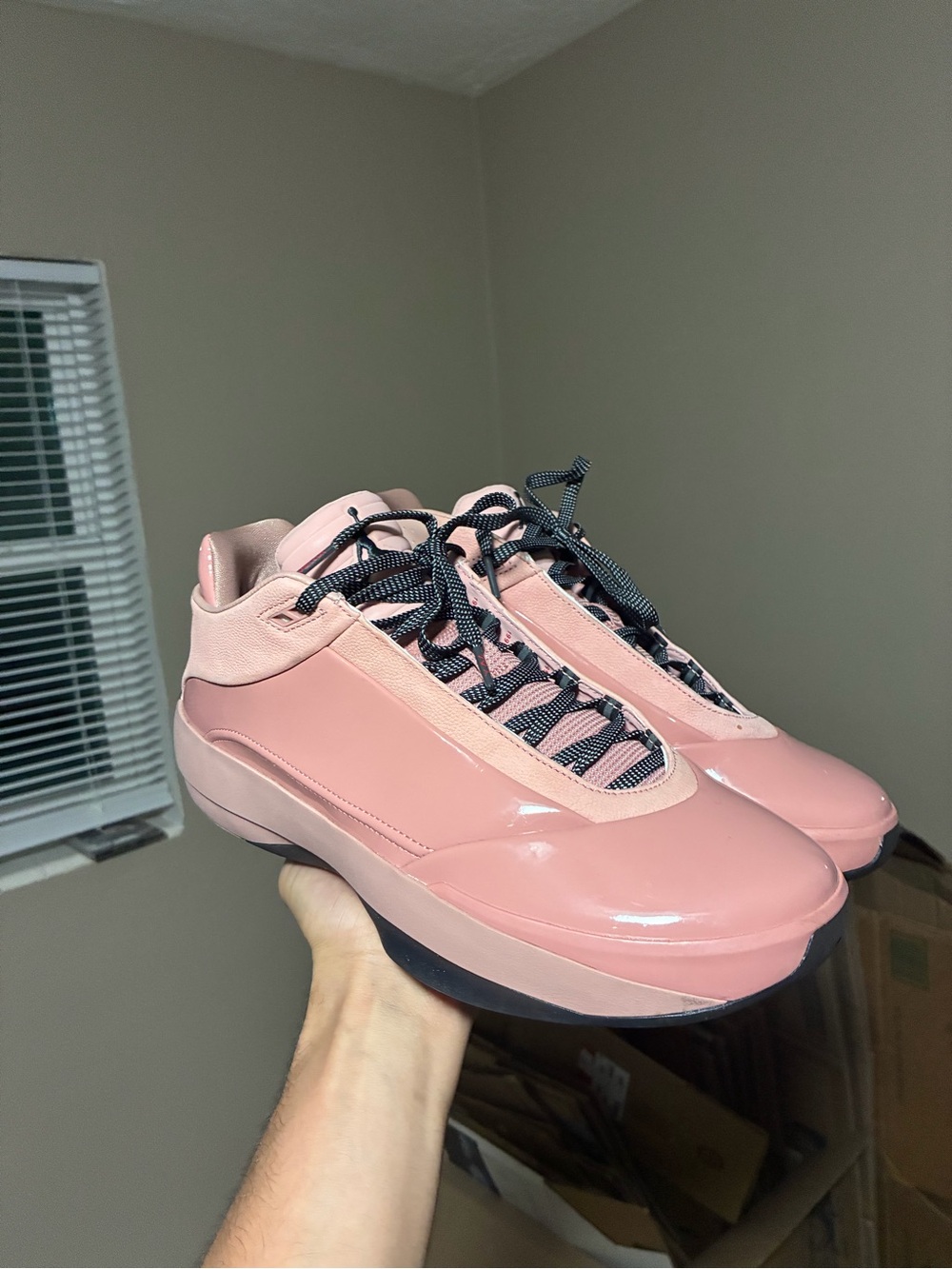 Jordan 40 “Dusty Rose” Low-Top Sneakers with Black Laces